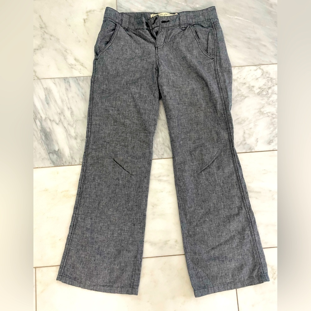Daughters of the Liberation for Anthropologie gray trousers